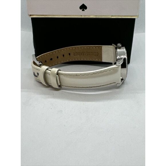 DNKY NY-8015 Women's White Leather Analog Dial Quartz Genuine Wrist Watch JNA175 - Picture 11 of 11